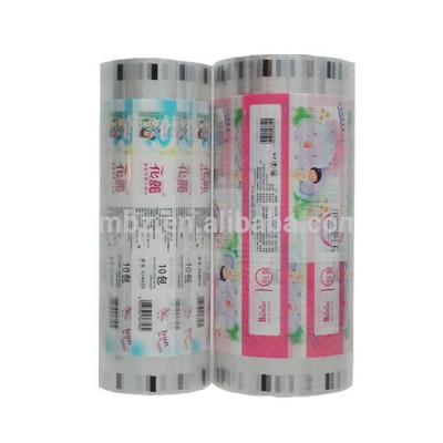 Latest Design Printed Tissue Packing Laminated Roll Plastic Wrap Film