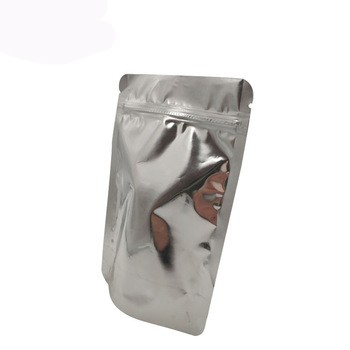 Eco stand up aluminium foil food bag packaging design punching bag