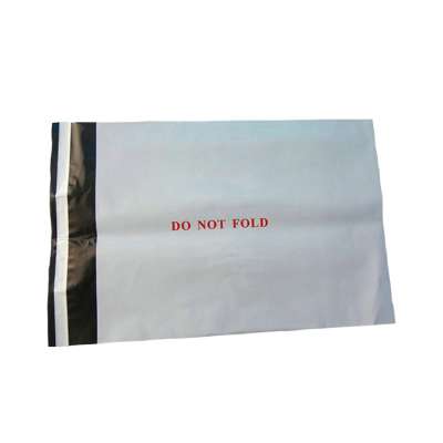 Custom logo printed LDPE strong self adhesive seal grey poly envelope courier bag for express