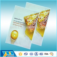 China design colorful printed plastic pouch facial care packing