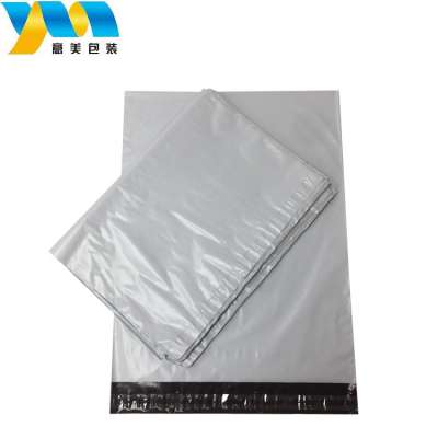 Eco-friendly Custom Logo Printed White Color Plastic Courier Mailing Bag Self Adhesive Seal