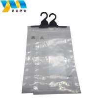 wholesale custom eco-friendly  garment packaging bag with hanger