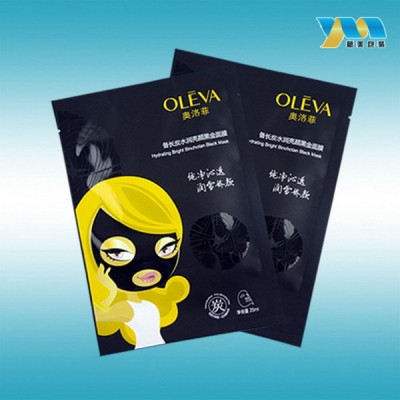 High quality custom print aluminum foil packaging bag facial care packaging