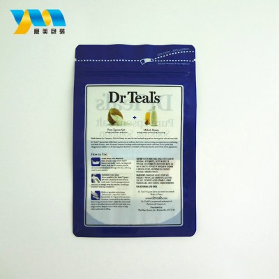 Wholesale seal grade vertical plastic custom zipper food bag