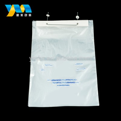 Food grade custom design gravure printing wicket bread bakery plastic packaging bag